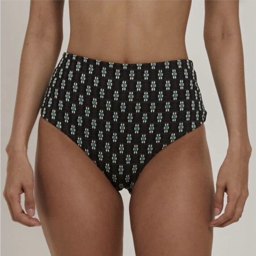 🆕 Thrills Jasmine Bikini Bottom Black - Picture 2 of 6